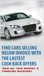 Cash Rebates & Financing Incentives