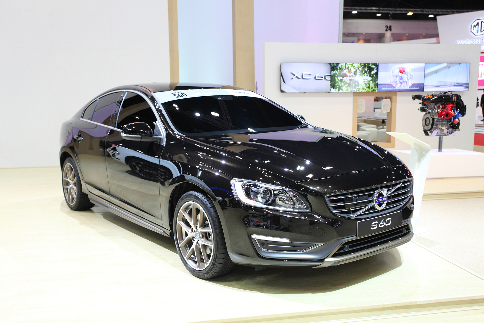 Nonthaburi March 25 Volvo S60 Car On Display At The 35Th Bang